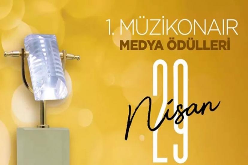 1. Müzikonair Medya Ödülleri 29 Nisan'da!