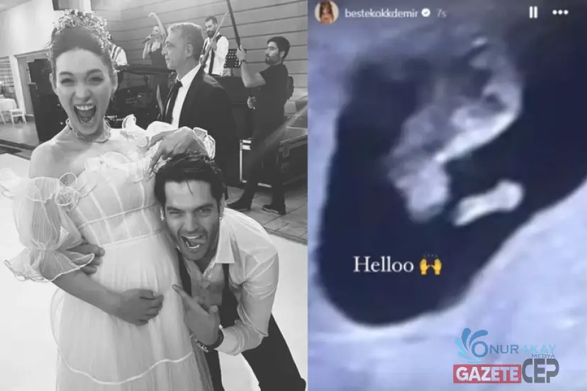 Dünya evine giren ünlü oyuncudan düğünde bebek sürprizi!