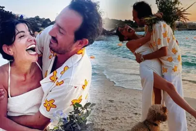 Ceren Moray ve Doğu Orcan sessizce dünya evine girdi