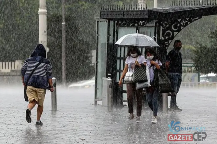 Meteoroloji'den kritik hava durumu uyarısı: Kuvvetli sağanak ve fırtına geliyor