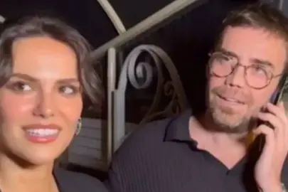 Murat Dalkılıç ve Özgü Kaya'nın ilişkisi kameralara yansıdı: İlk kez el ele