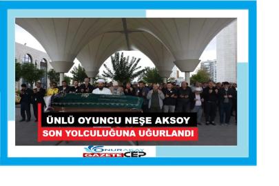 68 yaşında hayata veda eden oyuncu Neşe Aksoy'a veda hüzünlü anlar yaşattı!