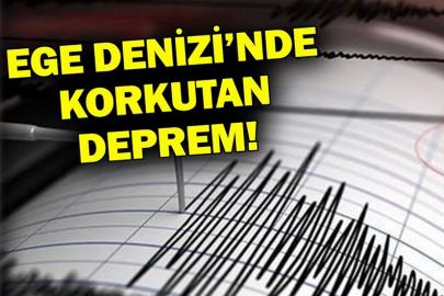 Ege Denizi'nde sarsıntı: Çanakkale açıklarında 4.0 büyüklüğünde deprem
