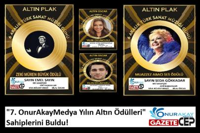 Türk Sanat Müziği Günü “7. OnurAkayMedya Yılın Altın Ödülleri” Sahiplerini Buldu!