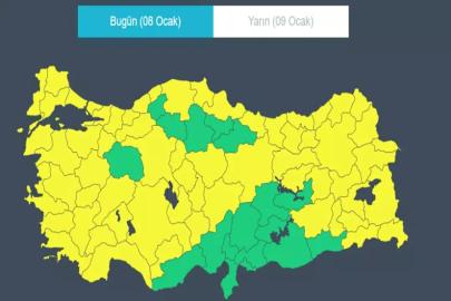 Ani hava değişimi geliyor: 63 ile kuvvetli yağış ve fırtına uyarısı