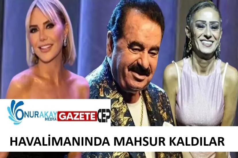 Yoğun kar yağışı ünlüleri havalimanında bıraktı! Bakın hangi ünlüler mahsur kaldı?