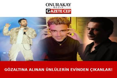Ünlülere uyuşturucu operasyonu: Murat Dalkılıç ve Kaan Tangöze dahil 17 kişi gözaltında