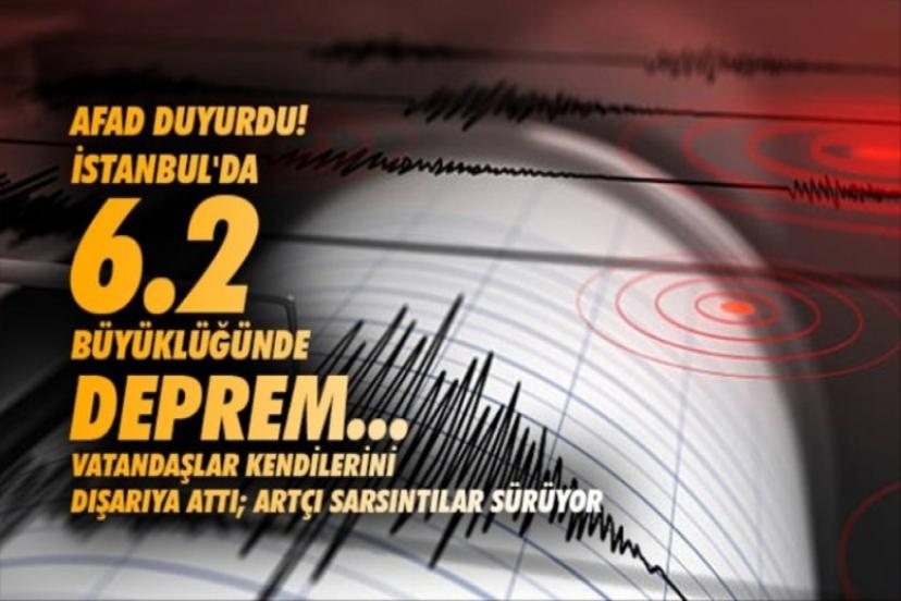 23 Nisan'da İstanbul'da deprem paniği! Çevre illerde de hissedildi...
