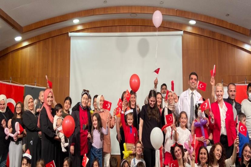 23 Nisan’ı özel çocuklar ile kutladılar