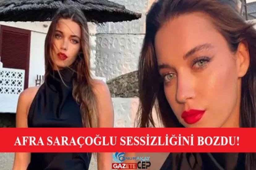 Afra Saraçoğlu'ndan gündem olacak çarpıcı paylaşım!