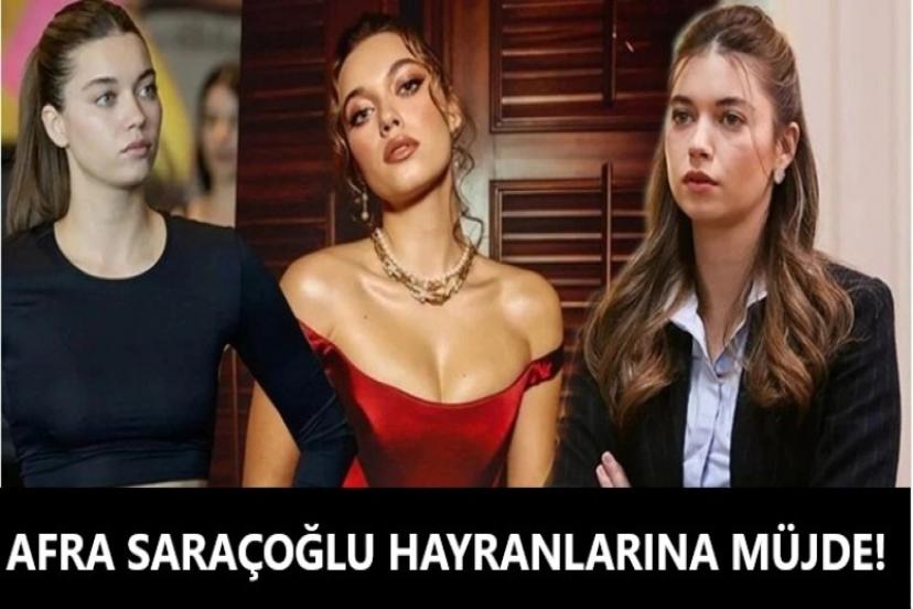 Afra Saraçoğlu'nun sürpriz projeleri ve kariyerindeki yeni planlama!