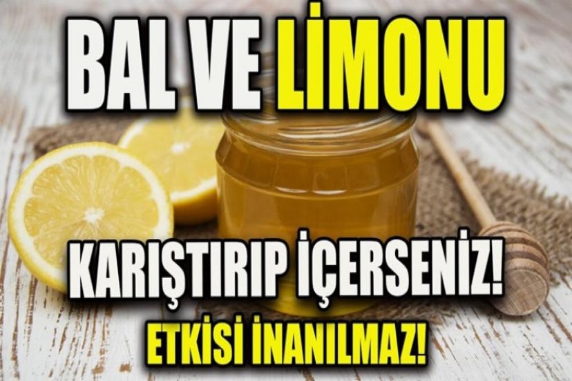 Balın içine eklenen limonun mucizevi faydaları