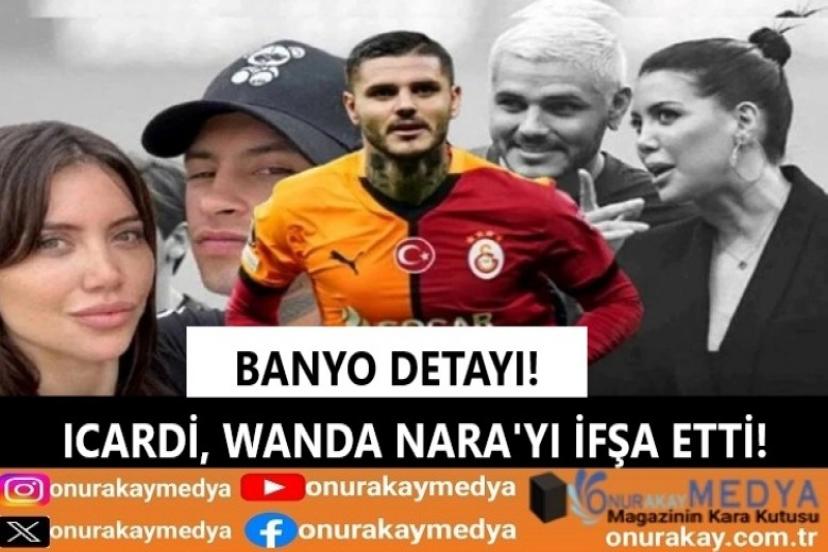 Banyo detayı! Icardi, Wanda Nara'nın gizli çekim görüntülerini ifşa etti!