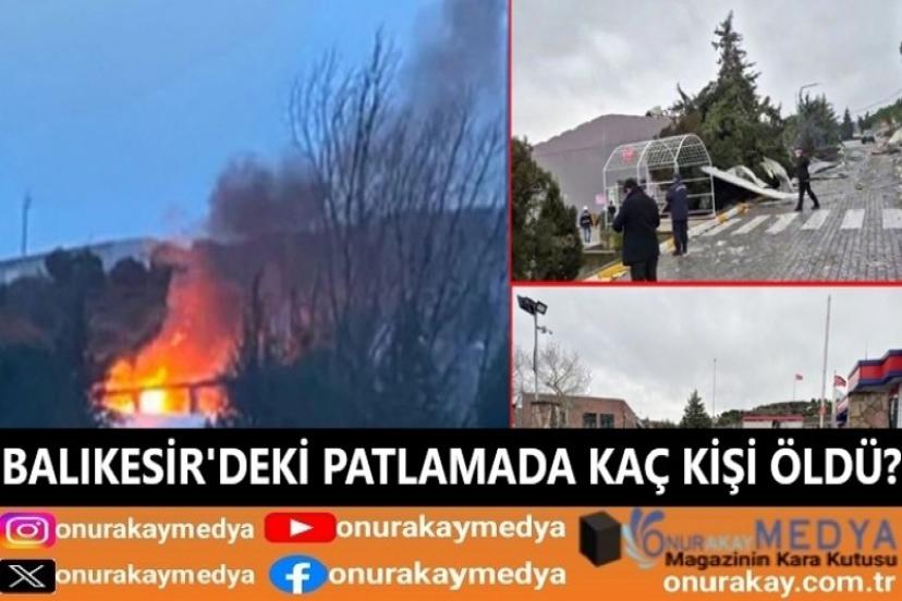Büyük bir facia mı önlendi? Patlayıcı üretilen fabrikada patlamada son gelişmeler...
