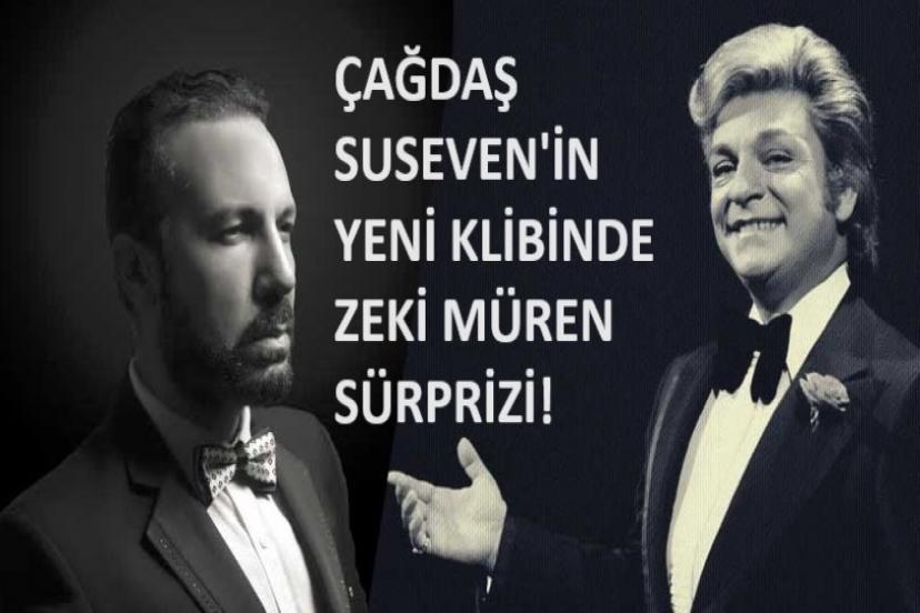 Çağdaş Suseven'in yeni klibinde Zeki Müren sürprizi!