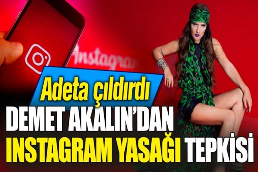 Demet Akalın Instagram'ın açılması için çağrıda bulundu!