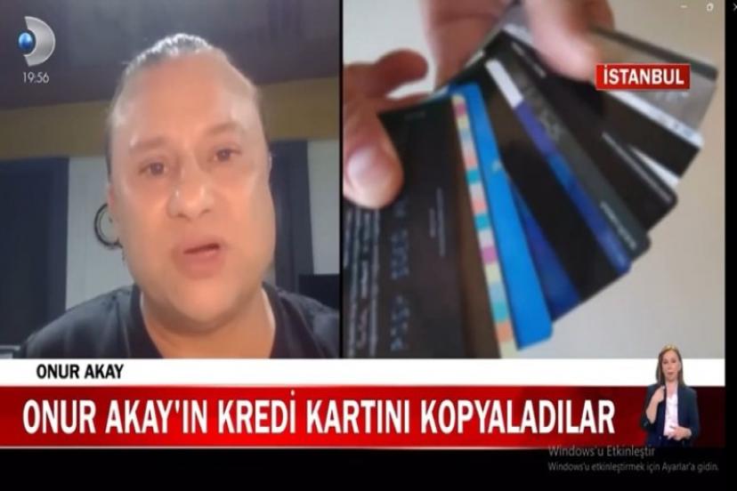 Dolandırıcıların son kurbanı Onur Akay’ın 250 bin lirası buharlaştı!