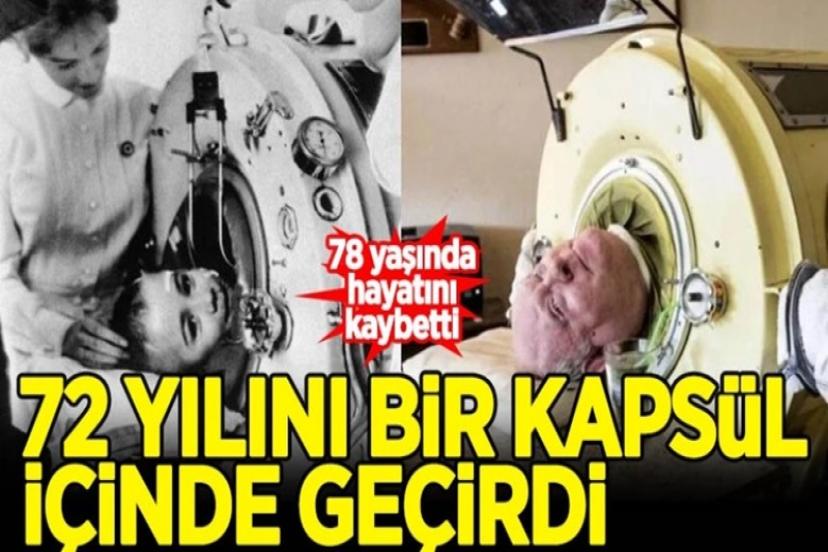 Dünya tarihine geçen 'Demir akciğerli adam' öldü