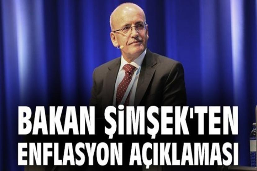 Hazine ve Maliye Bakanı Şimşek'ten enflasyon açıklaması: Düşüş eğilimi devam edecek