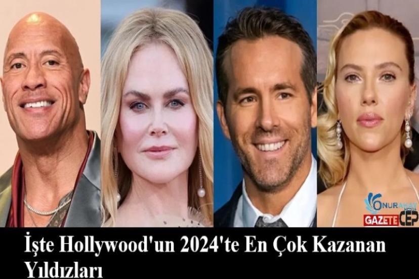 Hollywood'un 2024'te en çok kazanan yıldızları belli oldu: İşte servetleriyle şaşırtan isimler!