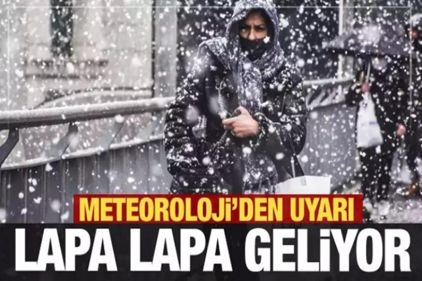 İki gün durmadan lapa lapa kar yağacak! İstanbul'da hava sıcaklığı 15 dereceye düşüyor...