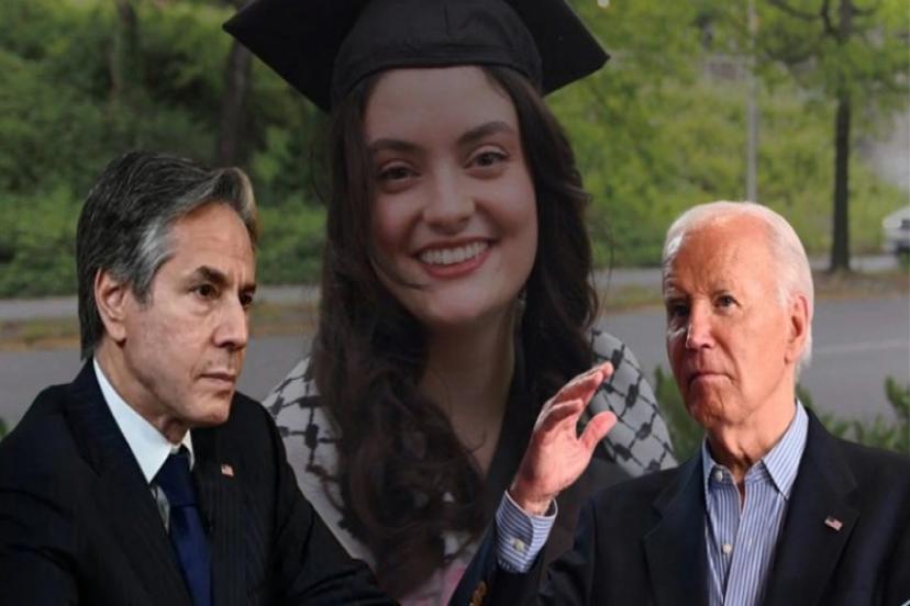 İsrail'in katlettiği Ayşenur Ezgi Eygi sorusu! Biden ve Blinken ters düştü...
