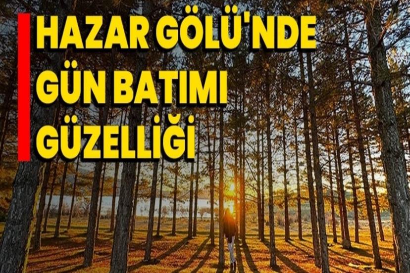 İşte Hazar Gölü'nün büyülü atmosferi