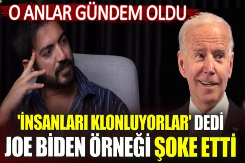 Joe Biden'ın boşlukla konuşma sebebini Yusuf Güney çözdü!