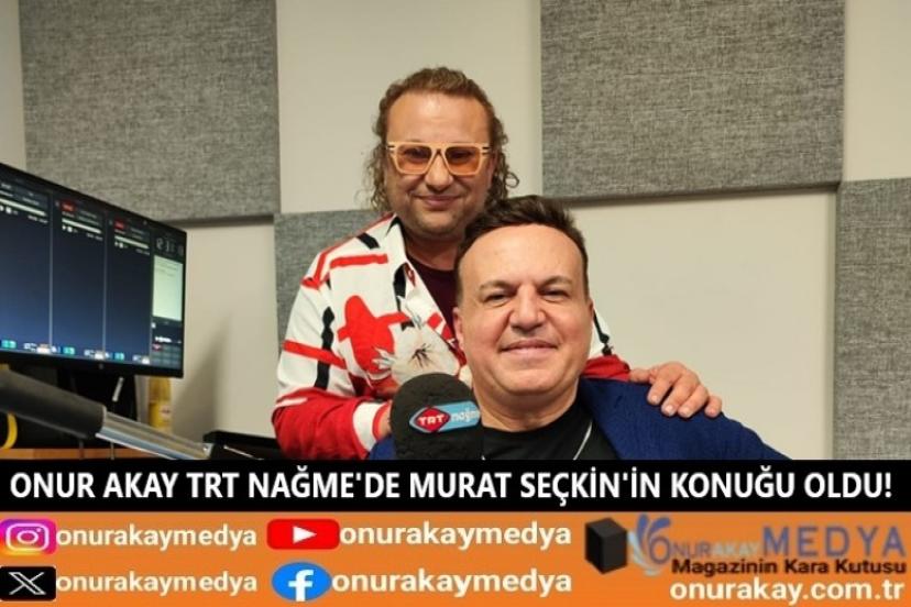 Onur Akay ve Murat Seçkin yeni yıl mesajlarını TRT mikrofonlarından verdi!