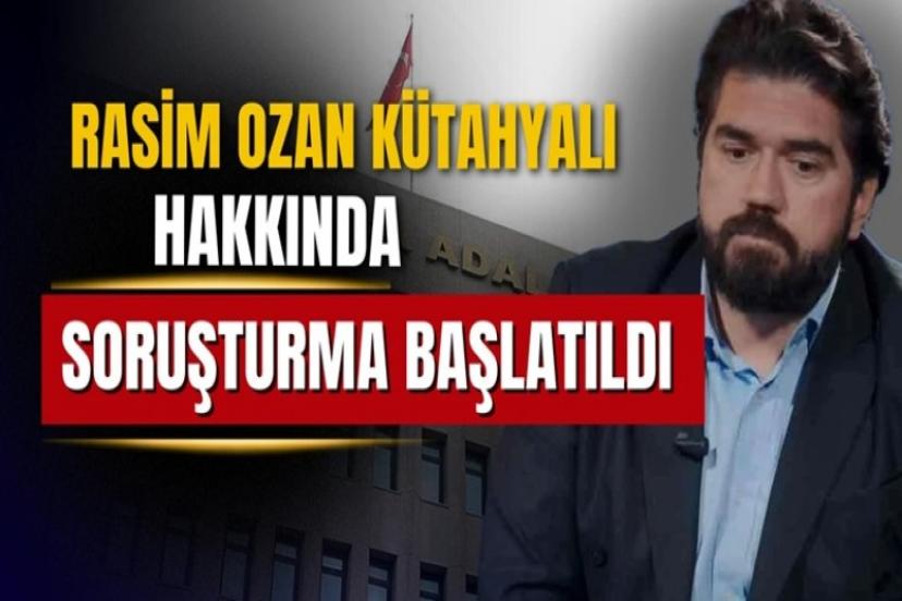 Rasim Ozan Kütahyalı serbest bırakıldı! Adli kontrol şartı ve yurt dışı çıkış yasağı getirildi...