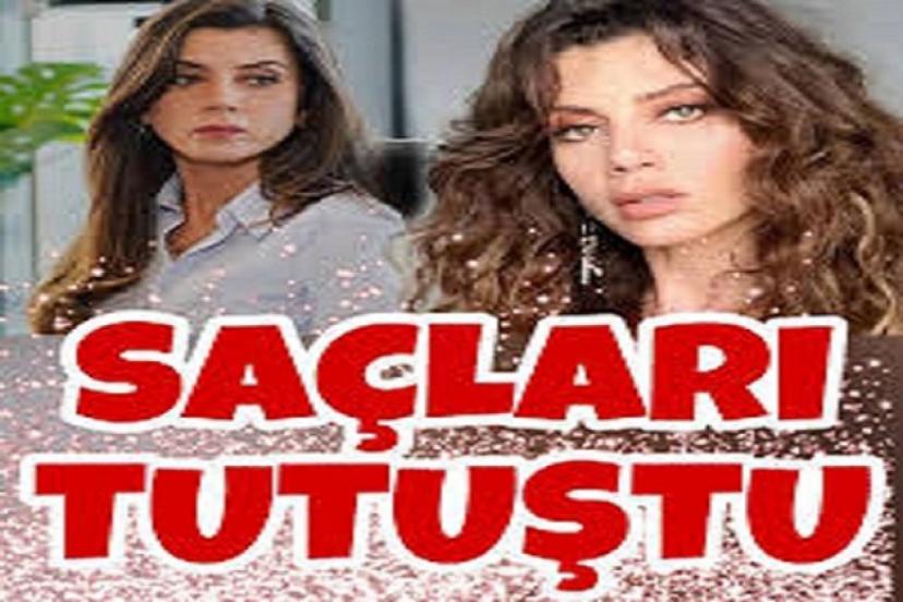 Saçları alev alan ünlü oyuncu Gökçe Bahadır herkesi korkuttu!