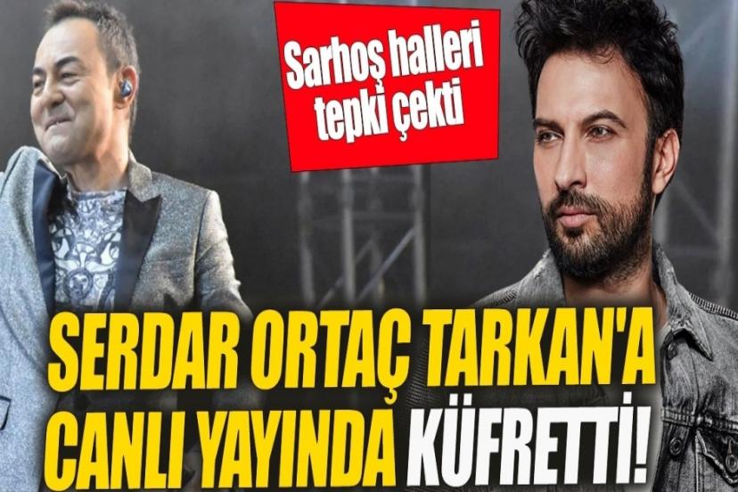 Sarhoş Serdar Ortaç CHP'lilere ve Tarkan'a küfürler yağdırdı!
