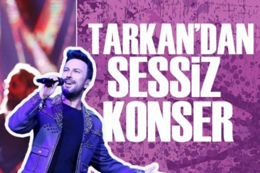 Şarkı söyledi ama ses yok! Tarkan'ın sesine ne oldu?