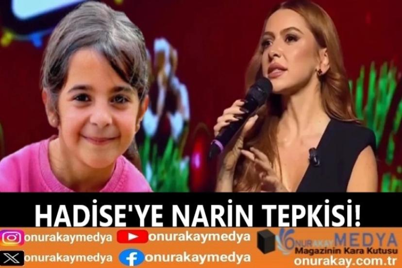 Şarkıcı Hadise yeni yıla Narin Güran tepkileri ile girdi!