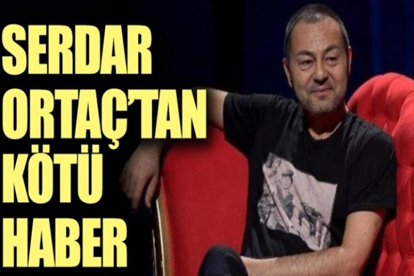Serdar Ortaç'tan hem kötü hem iyi haber!