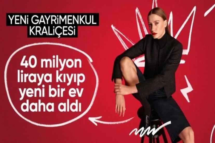 Serenay Sarıkaya yeni aldığı eve servet ödedi!