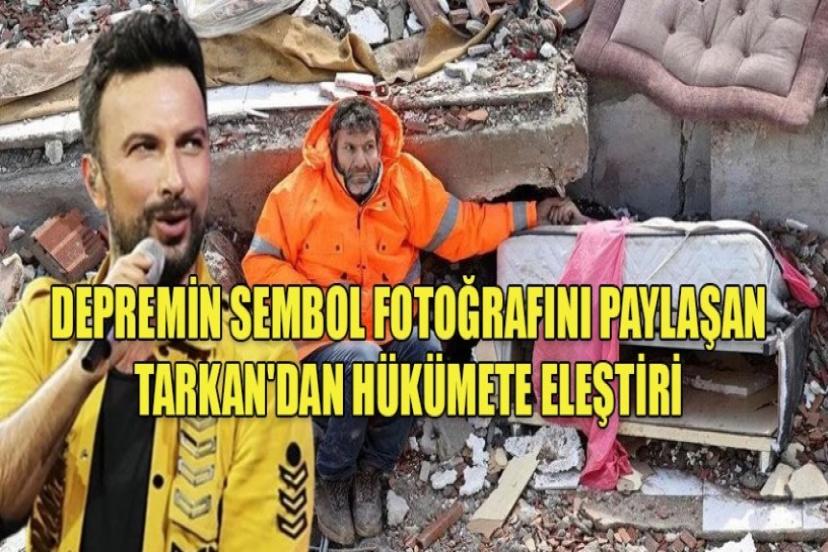 Tarkan sembol fotoğrafı paylaşıp hükümeti eleştirdi!