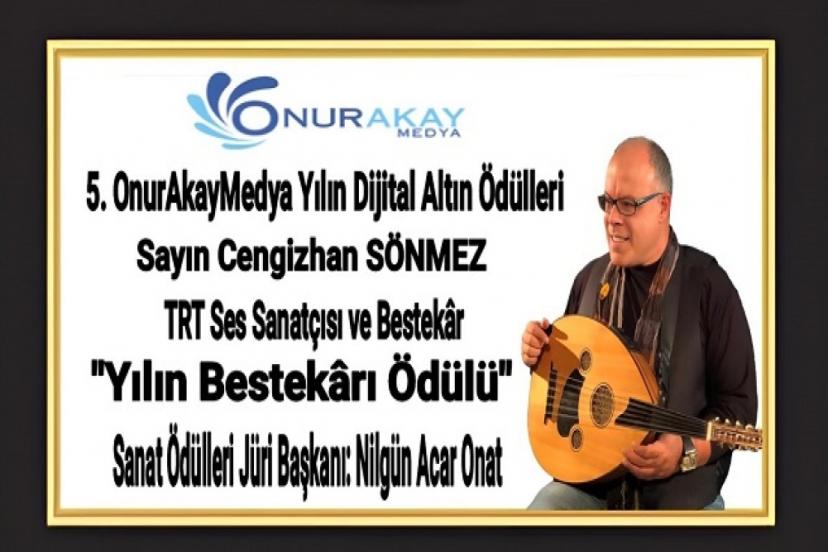 TRT sanatçısı Cengizhan Sönmez kimdir? Bestesi “Yılın Şarkısı” seçilen Cengizhan Sönmez “Altın Nota” ile ödüllendirildi!