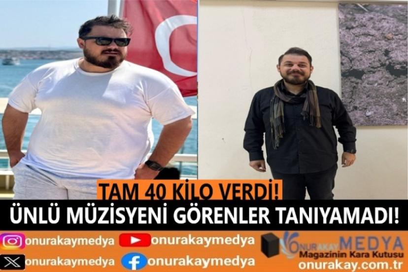 Ünlü müzisyen Ahmet Merih Çelik'i görenler tanıyamıyor! Tam 40 kilo verdi…