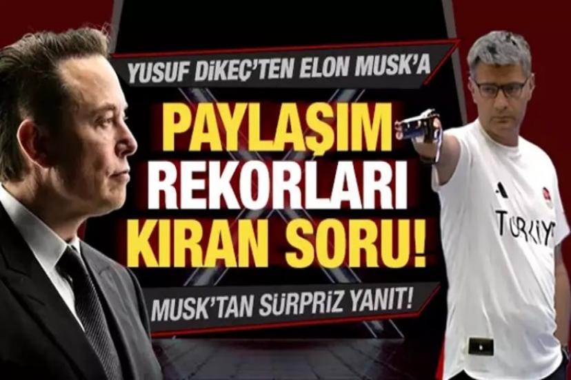 Elon Musk Milli sporcumuza cevap verdi!