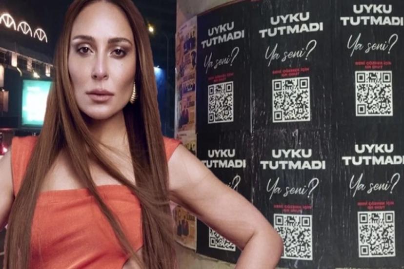 Ziynet Sali’den yeni şarkısı “Uyku Tutması” için yaratıcı tanıtım: Barkodlu posterler ve kişisel mesajlar