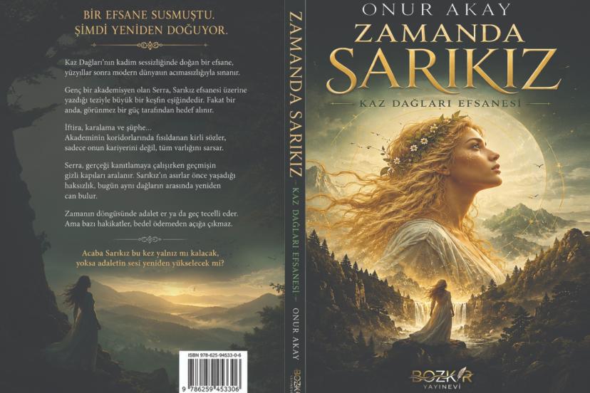 Onur Akay'dan roman sürprizi! “Zamanda Sarıkız” raflarda!